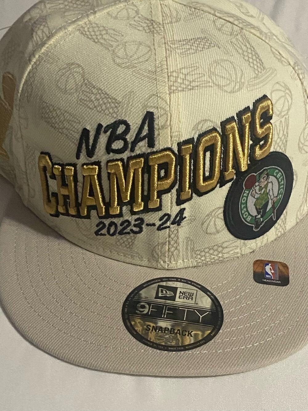 Boston Celtics 2023-24 NBA Champions New Era 9FIFTY Hat